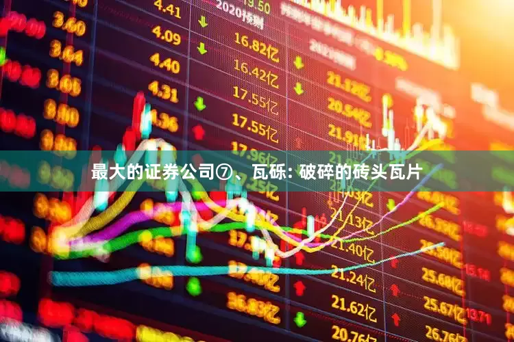 最大的证券公司⑦、瓦砾: 破碎的砖头瓦片